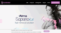 Desktop Screenshot of dermasensation.nl